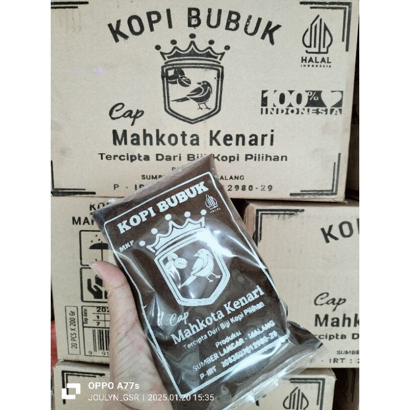 

kopi bubuk kenari