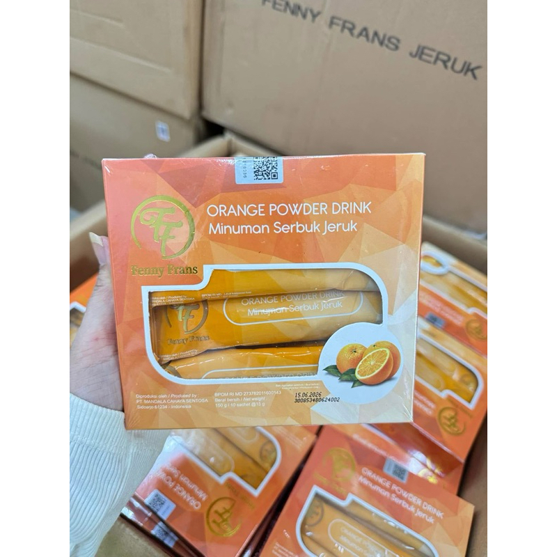 

Fiber Pelangsing Fenny Frans Powder Drink