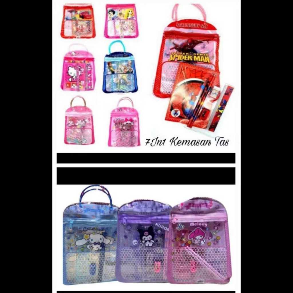 

Study Set Paket Alat Tulis SNR Kuromoi Melodi Cinamonn Stationery Set 2235