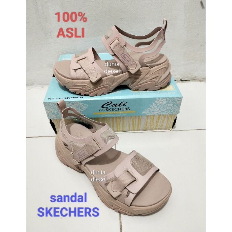 Harga SALE skechers stamina v2 women sandal pink sandal wanita skechers ASLI