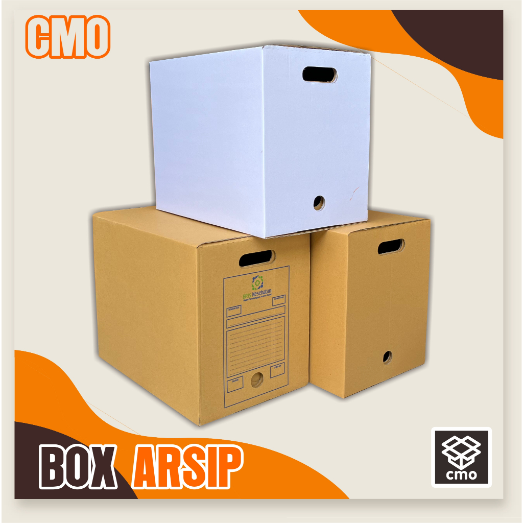 

KARDUS ARSIP 45x28x35 cm box file / box dokument / Kardus file / / BOX ARSIP polos / BOX FILE