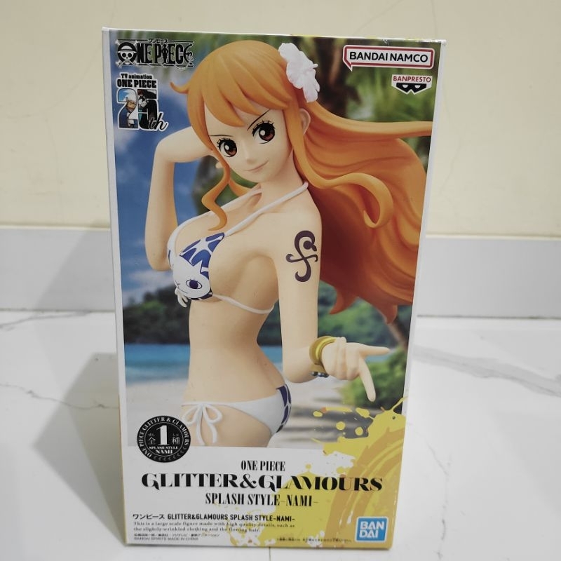 Glitter & Glamours Nami Splash Style Banpresto Original
