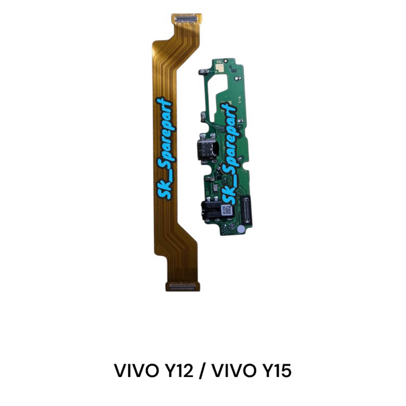 FLEXIBEL CHARGER VIVO Y12 / VIVO Y15 PAPAN CAS FULLSET IC + FLEXIBEL BOARD VIVO Y12 / VIVO Y15 SATU 