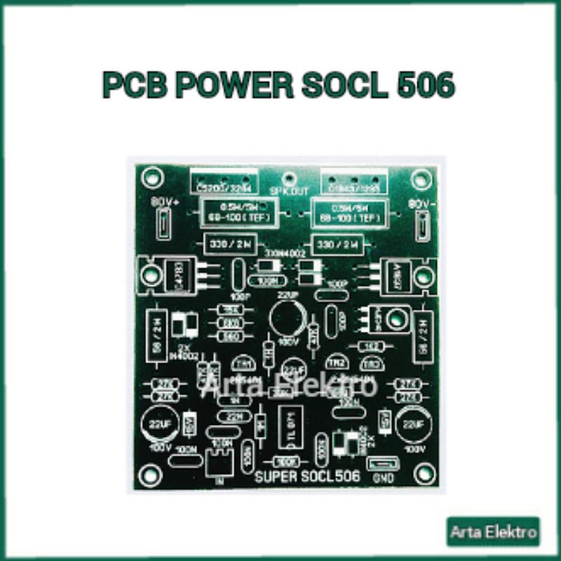 PCB POWER SOCL 506