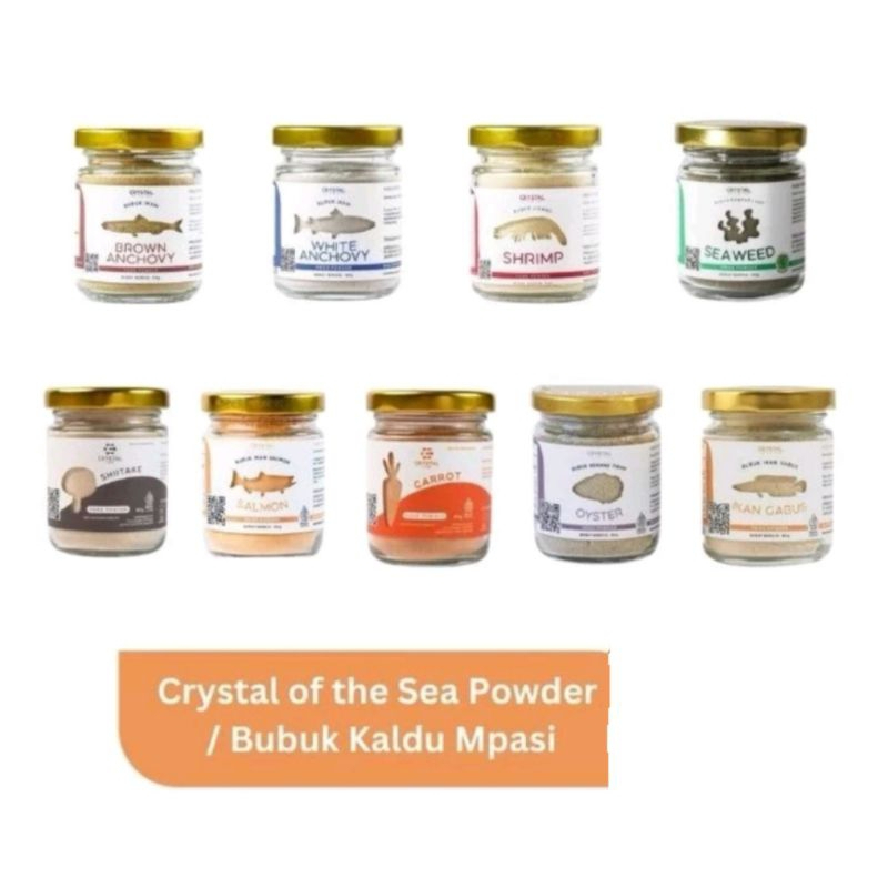 

Bubuk Kaldu MPASI Crystal Of The Sea