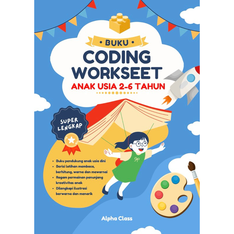 CODING WORKSHEET USIA 2-6 TAHUN