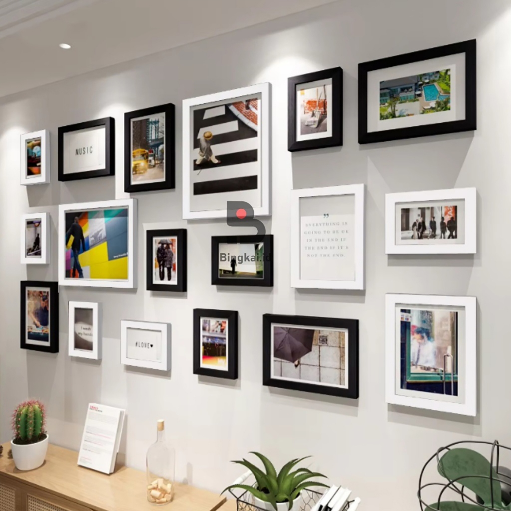 Bingkai Foto A4 , 4R, 6R, 8R,10R, Bingkai Pigura Untuk Foto Pakai Kaca Mika Berbagai Ukuran