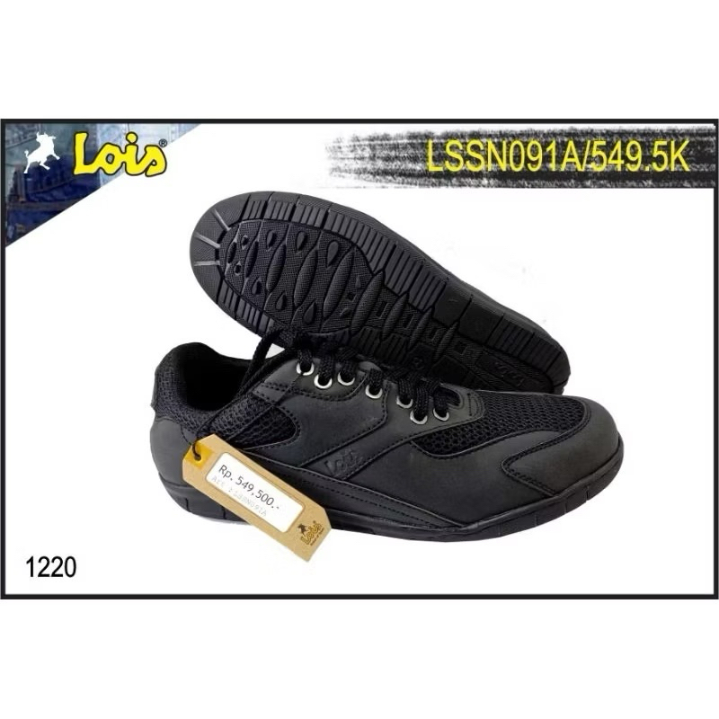 LSSN091A - SEPATU TALI PRIA LOIS ORIGINAL | SNEAKERS LOIS JEANS
