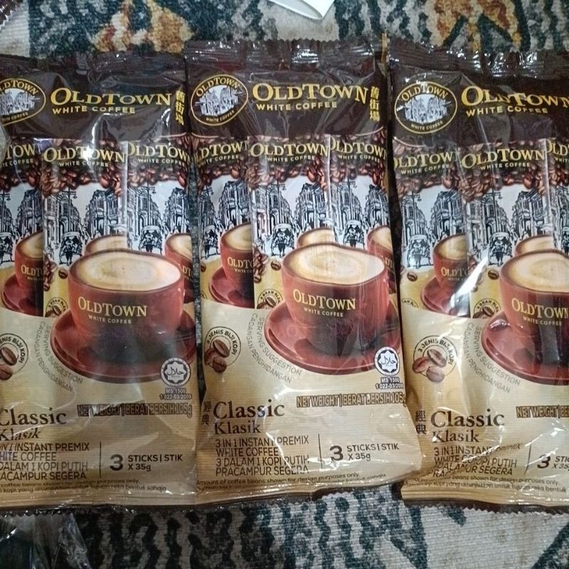 

kopi oldtown classic Malaysia isi 3stik