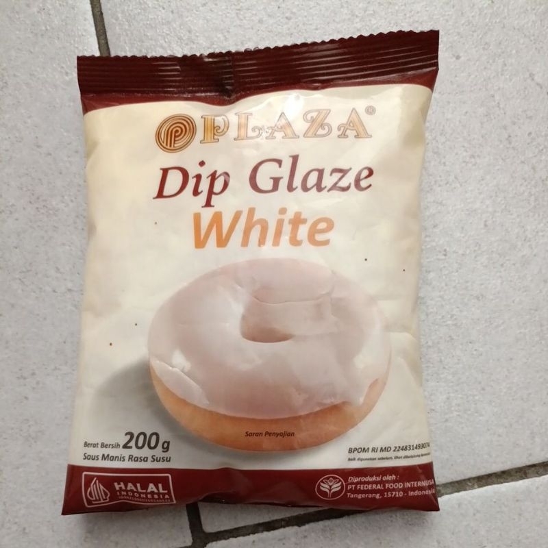 

Dip Glaze white kemasan 200gram ( plaza )