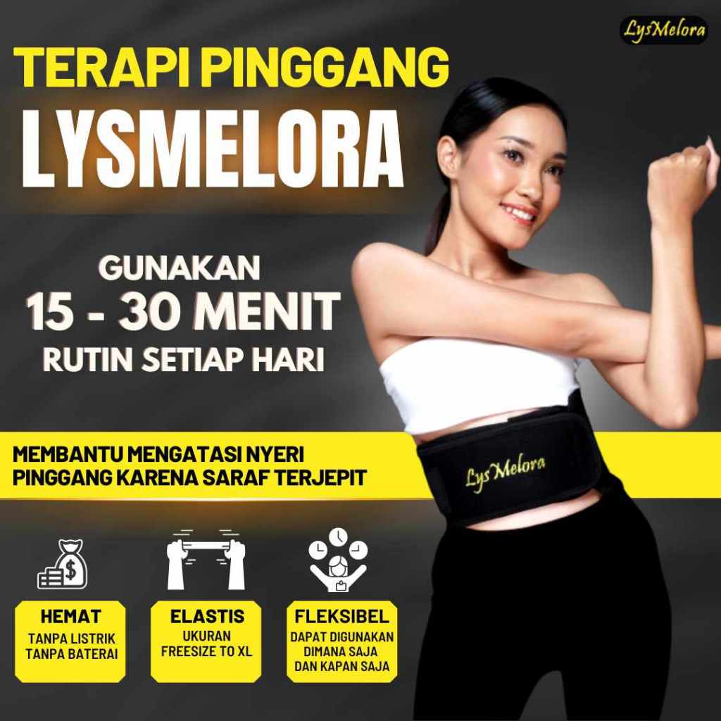 Terapi Lysmelora Untuk Sakit Pinggang & Syaraf Terjepit