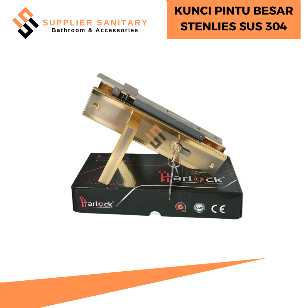KUNCI PINTU BESAR STENLIES SUS 304