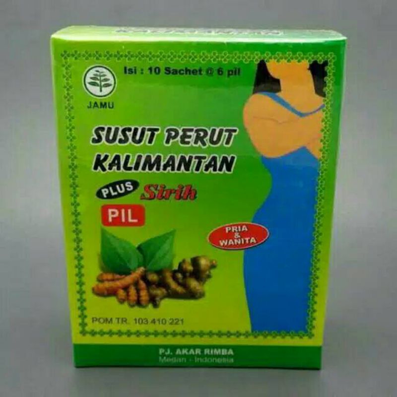 Susut perut Kalimantan Kapsul plus Sirih100% ORI