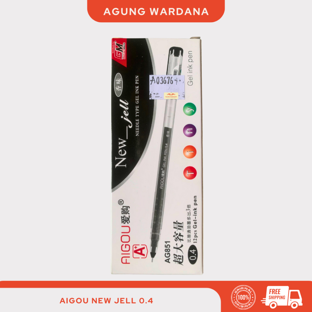 

AIGOU BOLPOIN GEL NEW JELL 0.4MM