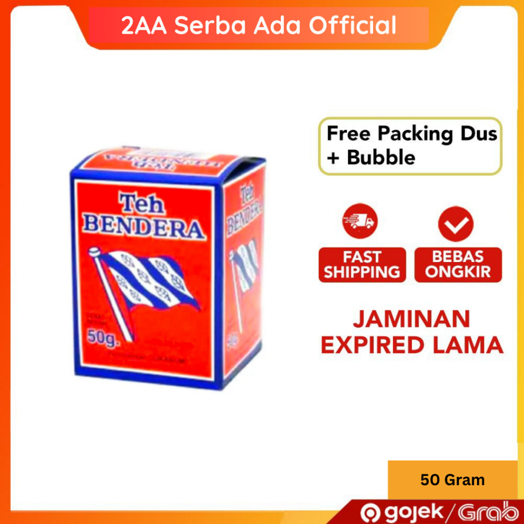 

Daun Teh Bendera Bubuk 50 Gram
