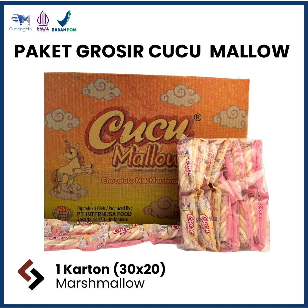 

CUCU MALLOW CHOCO MILK | PAKET GROSIR