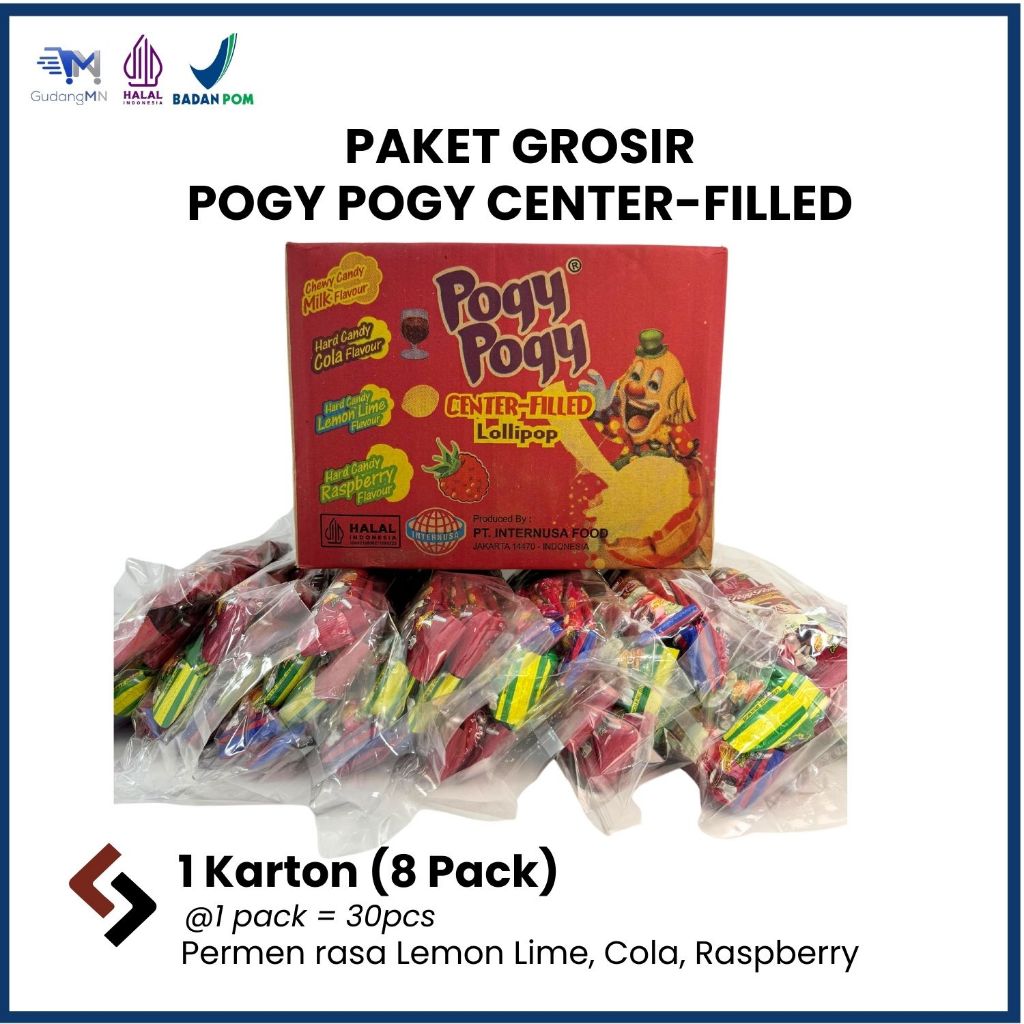 

Paket Grosir Pogy Pogy Center Filled