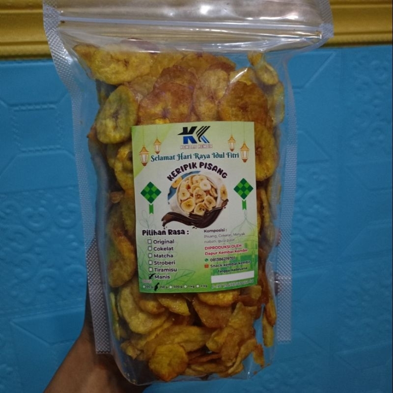 

kripik pisang original dan manis