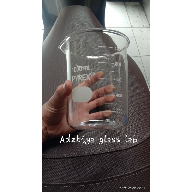 glass beaker 1000ml pyrex.