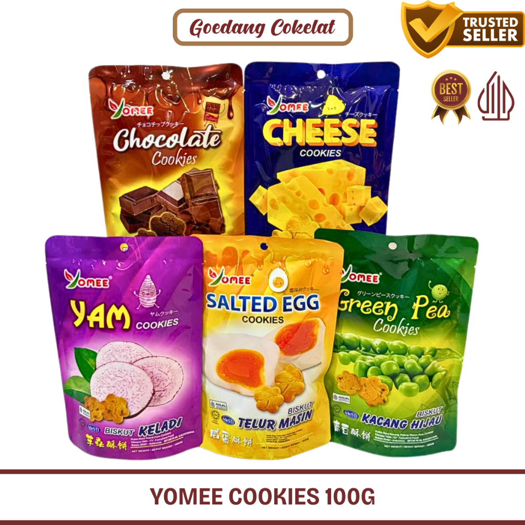 

Yomee Cookies Kukis 100g Aneka Rasa Salted Egg Coklat Cheese Greean Pea Yam Cookies Snack Cemilan Kukis Malaysia 100g