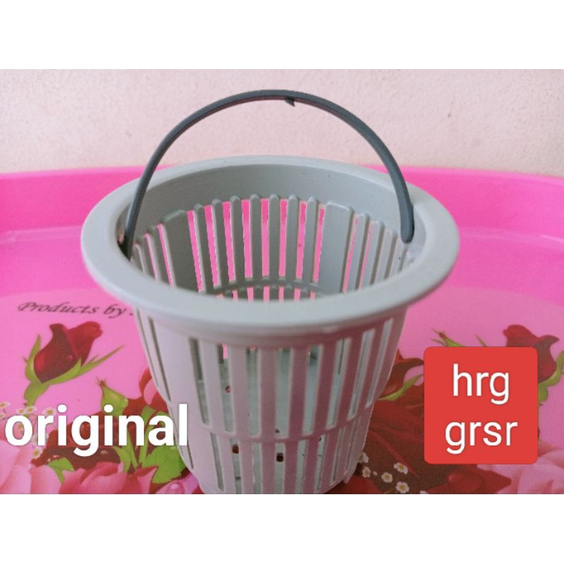 Saringan wastapel /Keranjang afur bak cuci piring DIAMETER 8 CM plastik original.