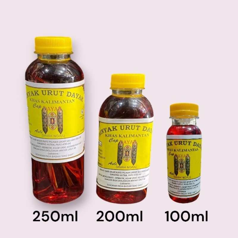 Minta Urut Khas Kalimantan | Minyak Dayak | Minyak Urut Dayak Khas Kalimantan
