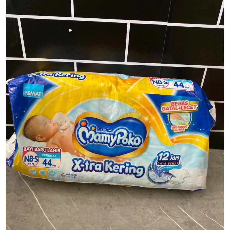 Pampers New Born Mamy Poko 44 pcs