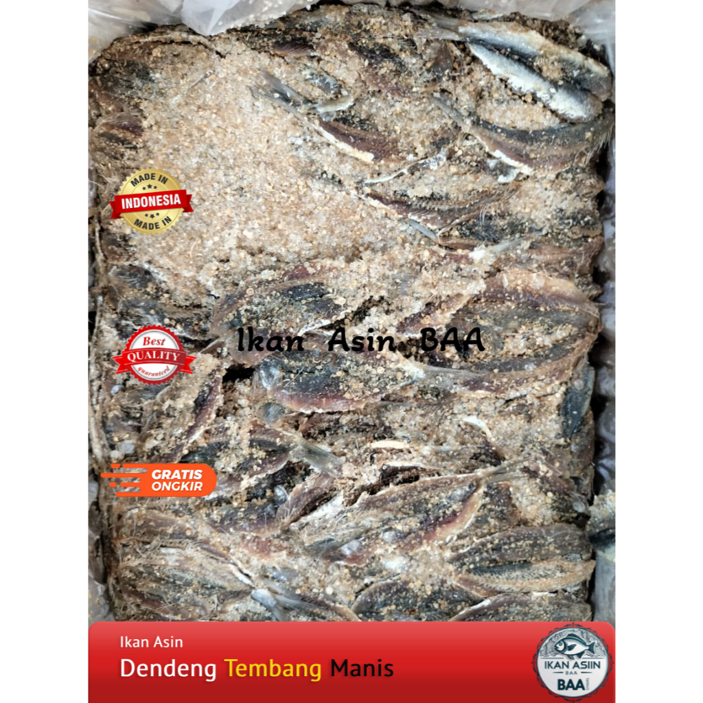 

Ikan Asin Dendeng Tembang Manis Super | Dendeng Manis | Dendeng Ikan Asin Manis
