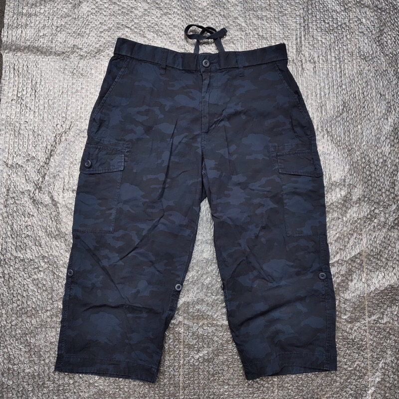 celana Uniqlo Kargo 3/4 Uniqlo Cargo quarter pants celana kargo Uniqlo camo