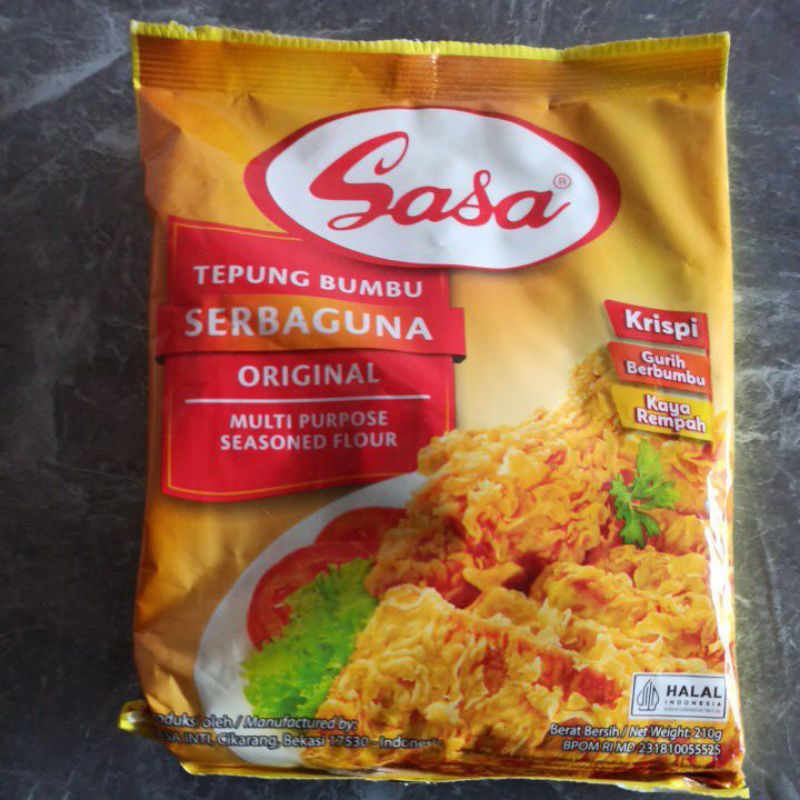 

tepung bumbu serbaguna. Sasa