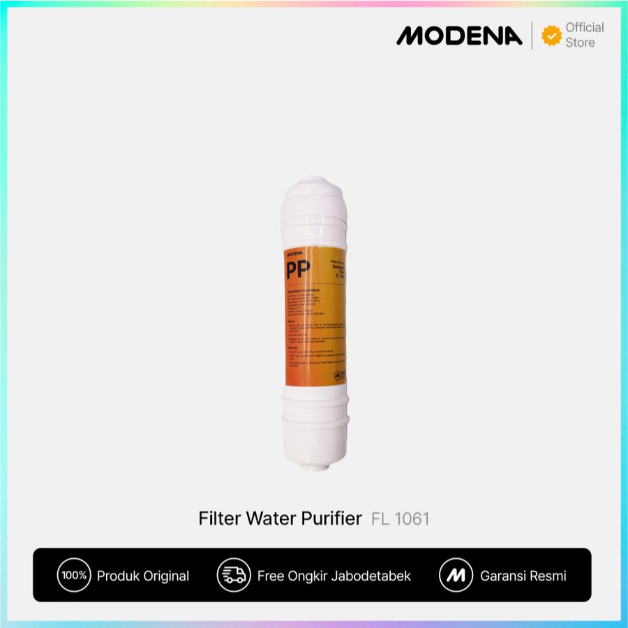 MODENA GENUINE PARTS  Filter Water Purifier PP Dispenser - FL 1061