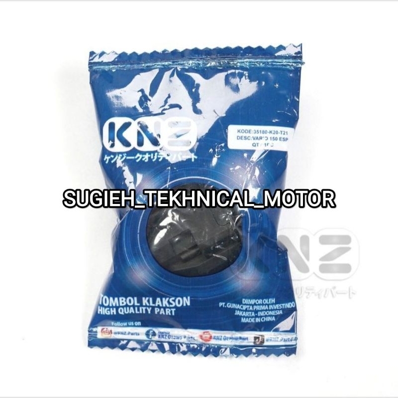 TOMBOL KLAKSON HONDA VARIO 150 ESP / BEAT ESP  MERK KNZ ORIGINAL
