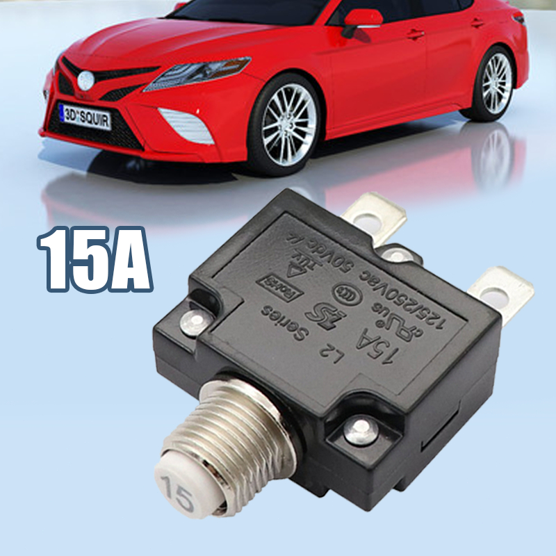 15A Relay Mobil Overload Protect Relay Mobil Aki Anak Mainan Mobil/Motor Aki/Accu