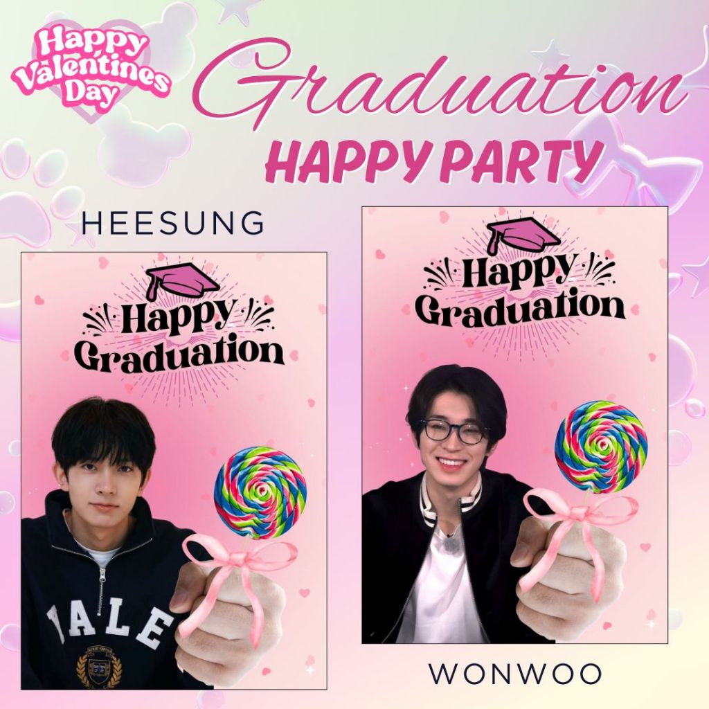 

[18 PCS] Lollipop Holder Sleeve - Graduation Happy Party Card / Kado Valentine / Kertas Permen / Sampul Permen
