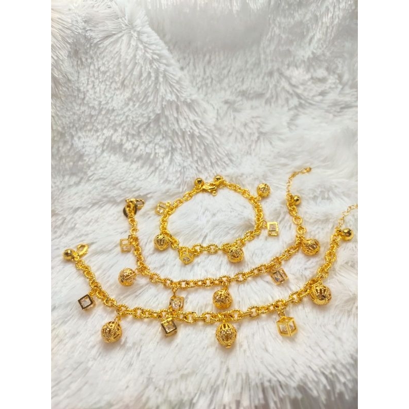 gelang,rantai Xuping&gelang rantai gantungan xuping