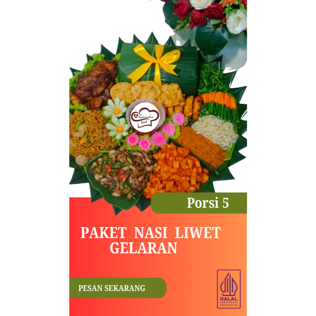 

Paket Nasi Gelaraan 5 Porsi/Nasi Liwet Gelaran Paket Murah