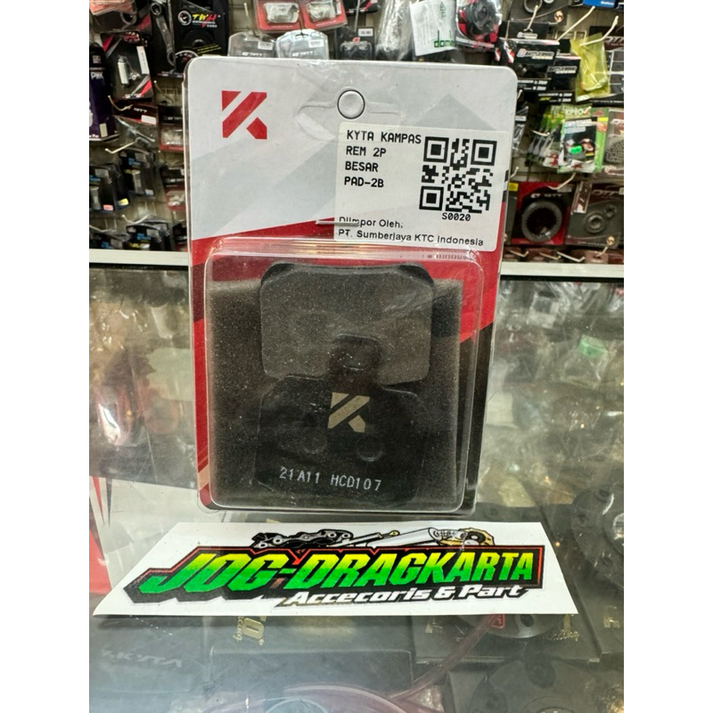 DISCPAD KAMPAS REM KALIPER KTC 2P BESAR KTC KYTACO ORIGINAL