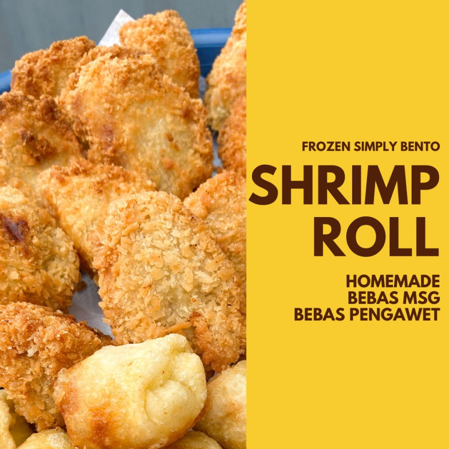 

SHRIMP ROLL FROZEN BENTO ISI 10 pcs