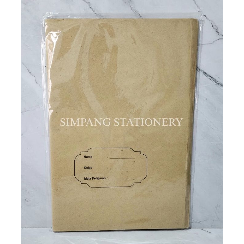 

Sampul kertas kayu / coklat isi 20 / pak