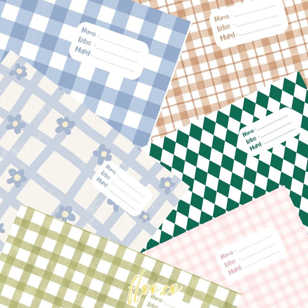 

[SATUAN] Sampul Buku Aesthetic | Sampul Buku Sekolah | Sampul Buku Tulis