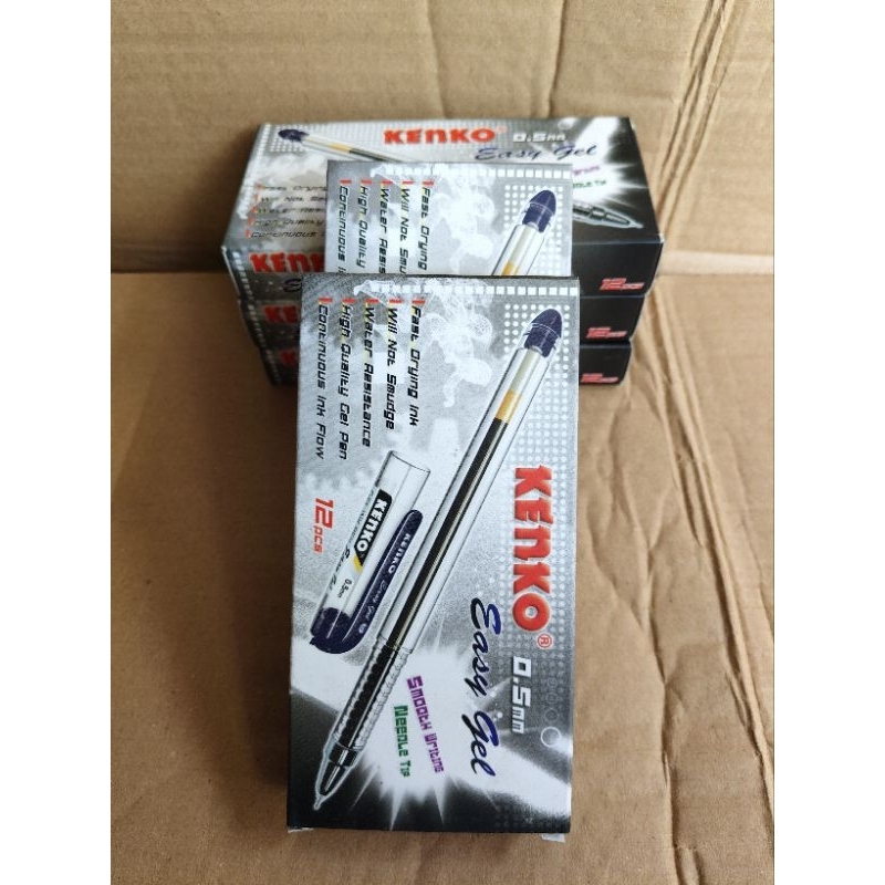 

Pulpen gel KENKO Easy Gel 0'5mm