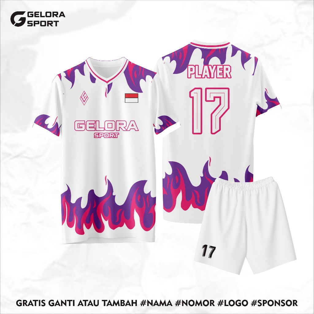 Jersey Futsal printing custom Jersey Futsal setelan jersey Bola printing Jersey bola setelan