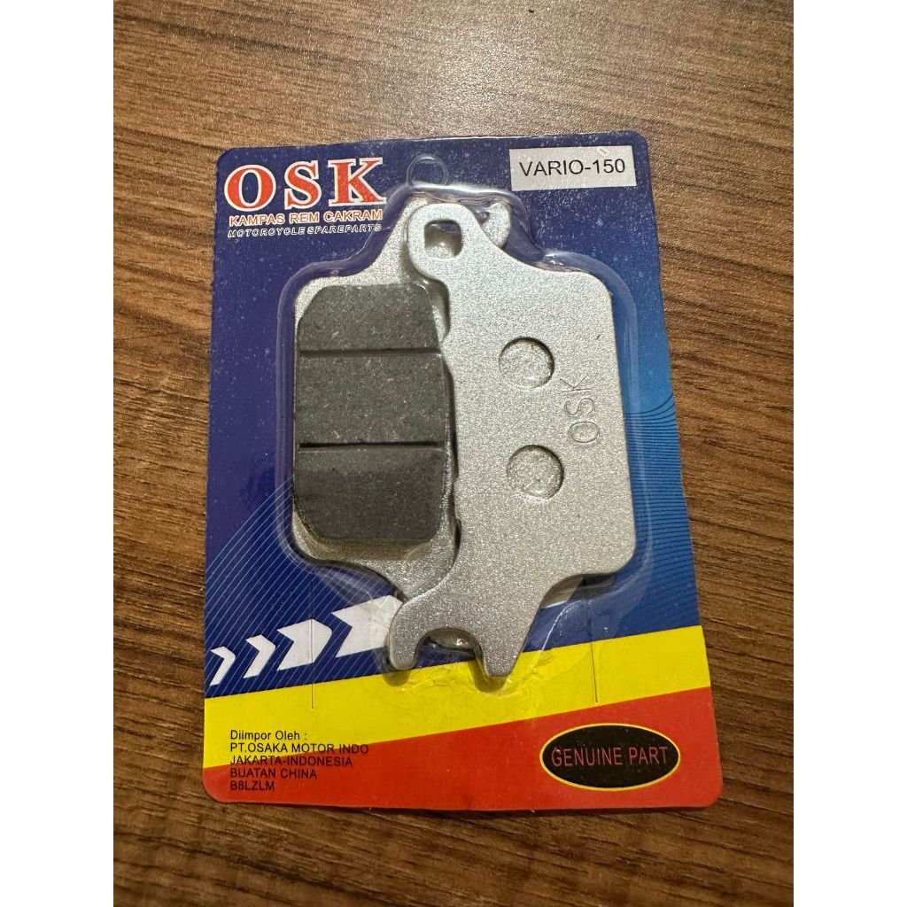 ( OSK ) Dispad Vario 150 / Vario 125 Kampas Rem Cakram Motor
