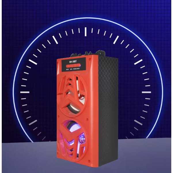 SPEAKER BLUETHOOT MH-38BT / Y 801 SPEAKER KARAOKE FREE MIC