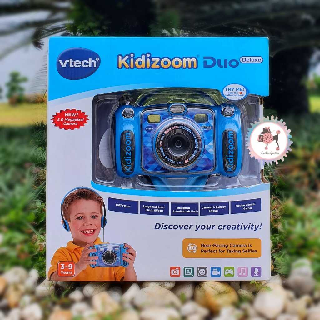 Vtech kidizoom Deluxe Camera with MP3 Player and Headphone