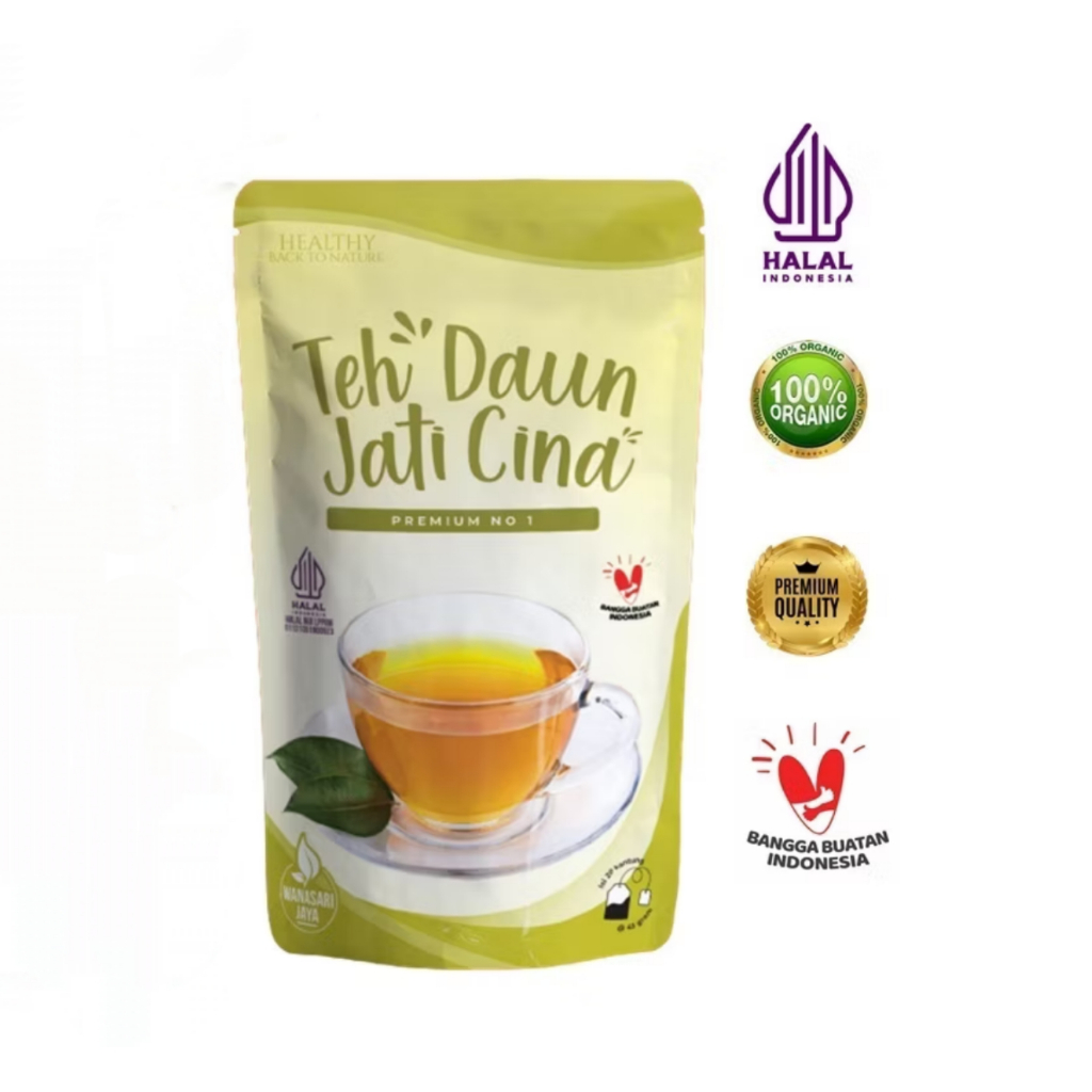 

TEH DAUN JATI CINA Herbal Tea Bag Teh Celup Jati China