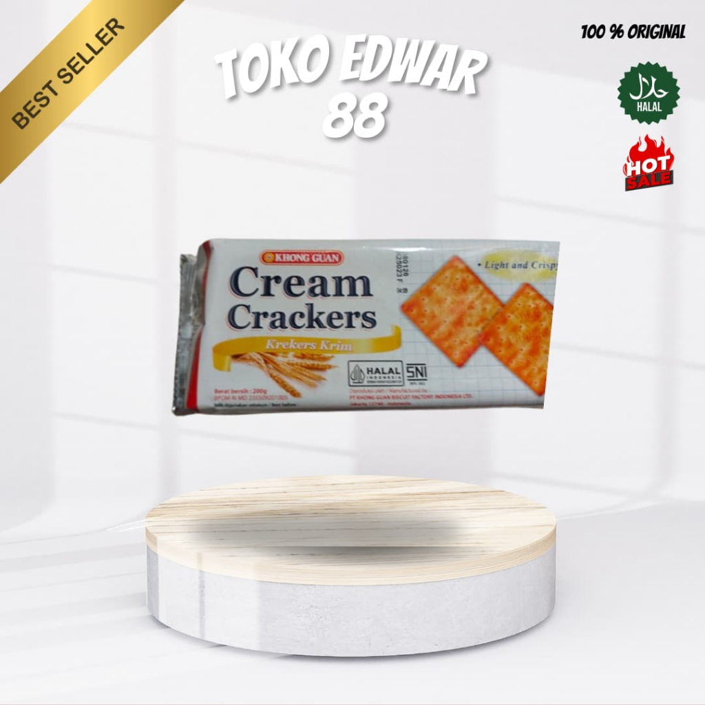 

KHONG GUAN CREAM CRACKERS 200 GR