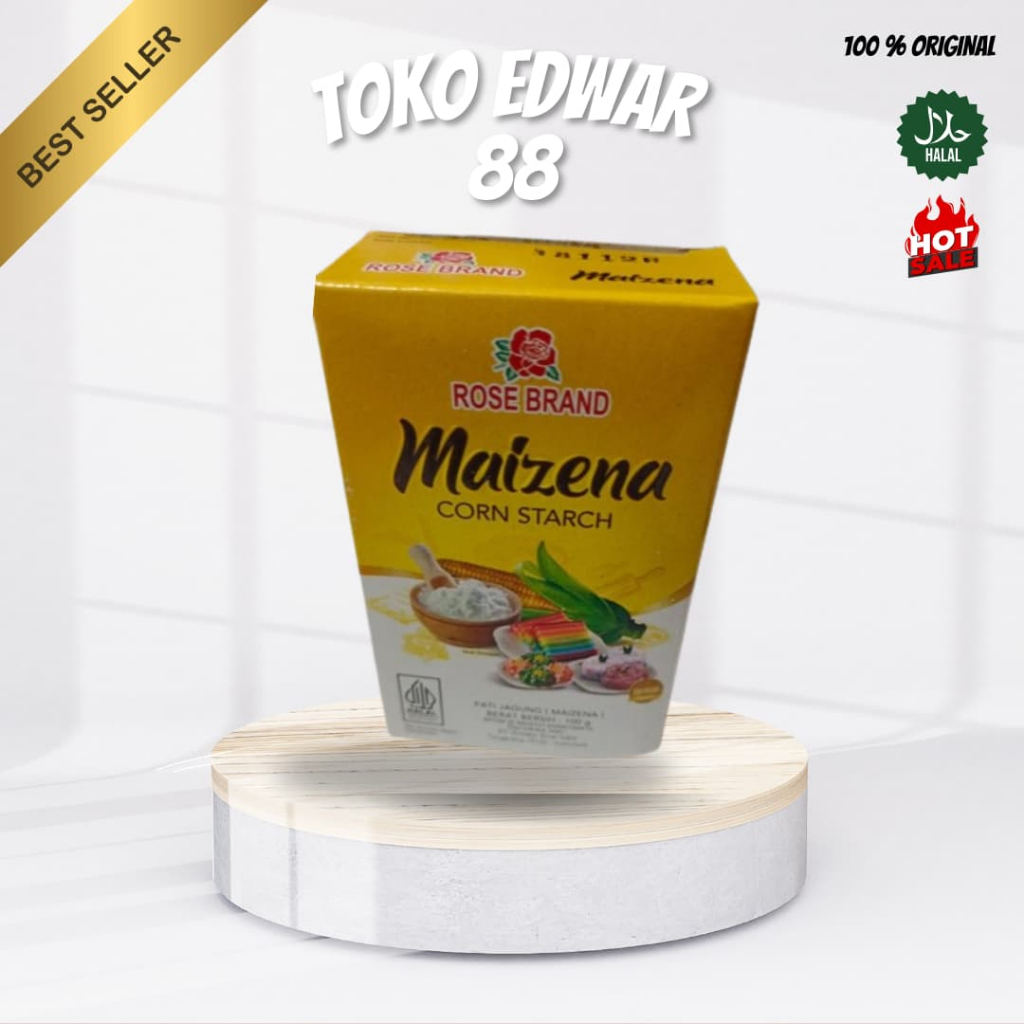 

ROSE BRAND MAIZENA, TEPUNG JAGUNG MAIZENA 100 GR