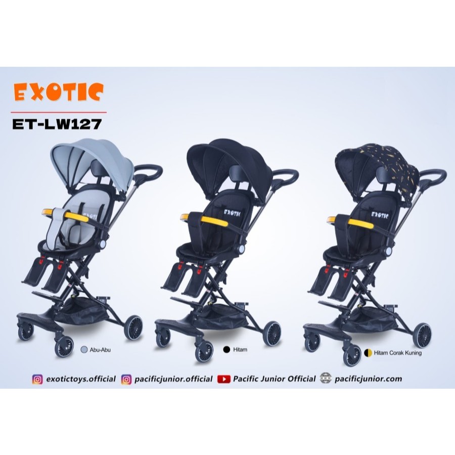 STROLLER EXOTIC LW-127 / Stroller Baby / Stroller Bayi / Kereta Dorong Bayi