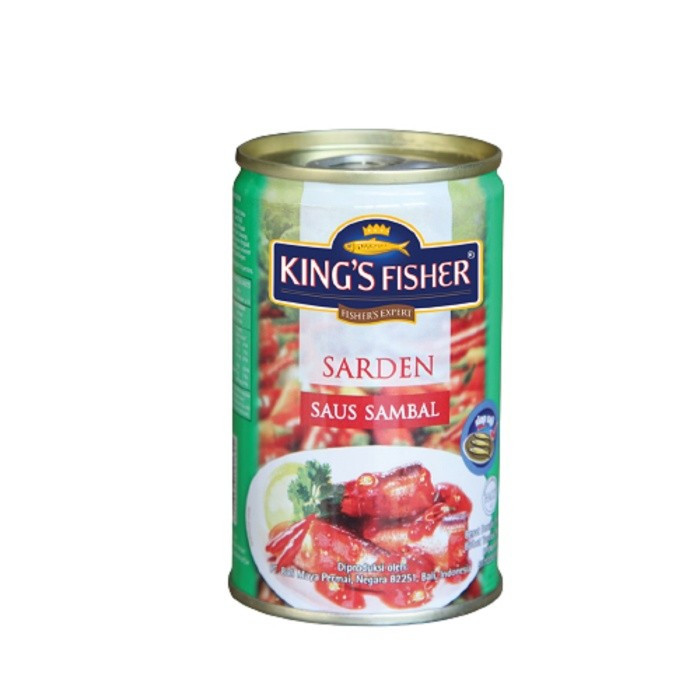 KING'S FISHER SARDEN SAUS SAMBAL 425gr